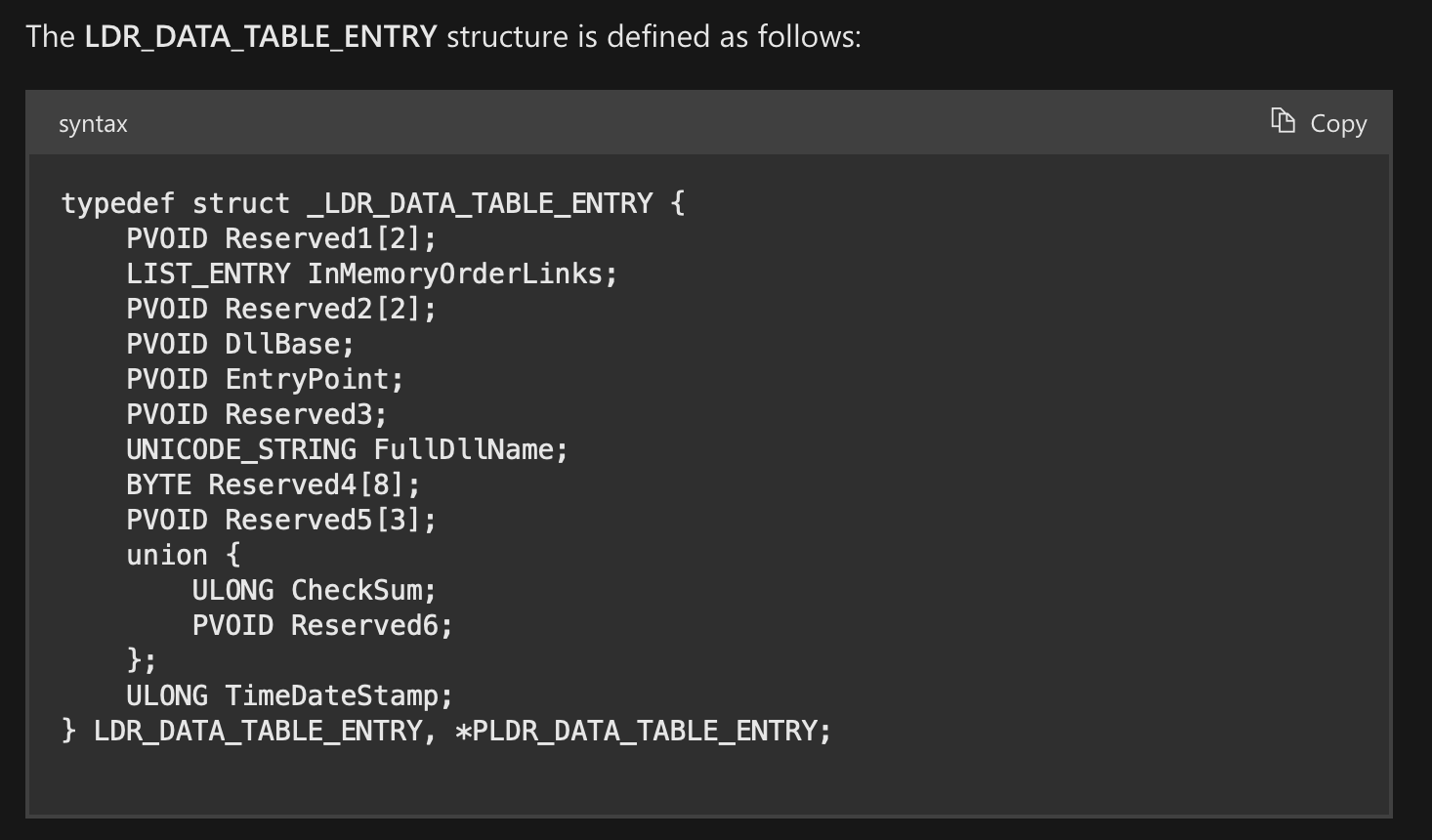 LDR_DATA_TABLE_ENTRY